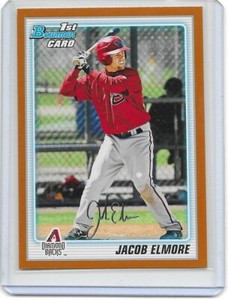 2010 Bowman Prospects Orange #BP82 Jacob Elmore /250 Arizona Diamondbacks