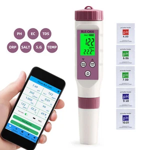  TDS EC PH TEMP Meter LCD Digital Water Quality Monitor Tester Purity Pen - Picture 1 of 12
