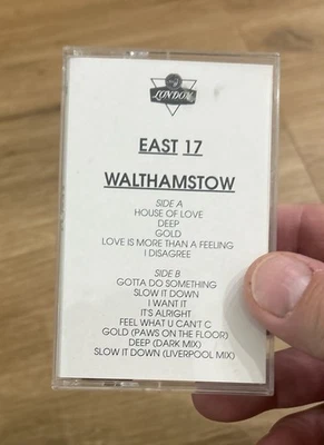 RARE Advance Cassette Tape Promo EAST 17 Walthamstow WHITE LABEL Rap House NM* - Image 1 of 4