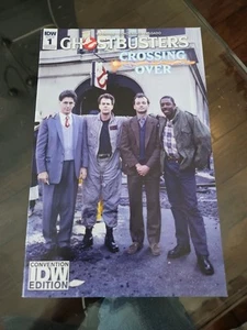 Ghostbusters Crossing Over #1 Photo Convention IDW Variant RARE HTF - Picture 1 of 3