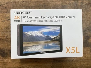 Andycine X5L 1200nit HDMI Video Monitor With Built In Battery - Picture 1 of 7