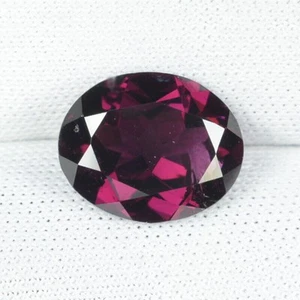 4.17 ct HOT LUSTROUS BEST PURPLE PINK RHODOLITE GARNET GEMSTONE Oval See Vdo DL - Picture 1 of 2
