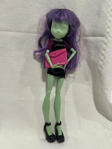 Muñeca Monster High 2011 Create A Monster Verde - Pelo Púrpura, Trajes Mattel - Imagen 1 de 9