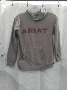 Ariat Boy's Medium 10-12 Grat Pullover Long Sleeve Hoodie - Picture 1 of 7