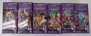 Banpresto 6 Types Set One Piece World Collectible Figure 100 Pirates 8 - Picture 1 of 4