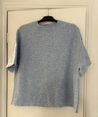 TU pale blue knit short sleeved jumper plus size 18/20 - Image 1 of 4