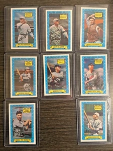 1972 Exographs All-Time Baseball Greats Set 14 of 15, missing #2 +1 F. Howard d5 - Picture 1 of 7