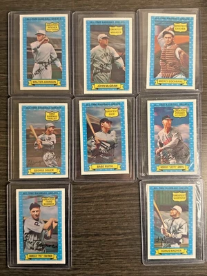1972 Exographs All-Time Baseball Greats Set 14 of 15, missing #2 +1 F. Howard d5 - Image 1 of 4