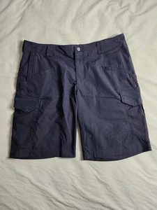 511 Tactical Stryke Cargo Shorts Mens Size 36 Navy Blue Canvas Workwear NEW - Picture 1 of 8