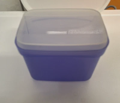 Tupperware Swing-Box Schwingdeckel, Blau, 1 Liter - Bild 1 von 2