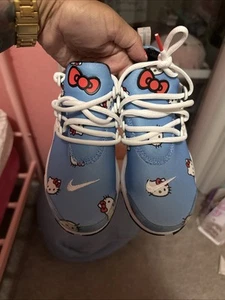 Nike Air Presto x Hello Kitty University Blue BIG KID/YOUTH (US 4 YOUTH) - Picture 1 of 4
