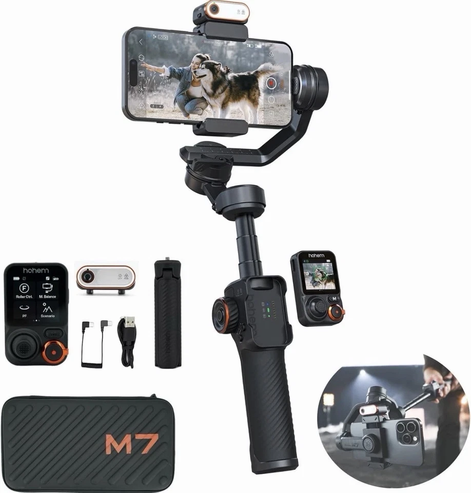 Hohem iSteady M7 Gimbal Stabilizer for Smartphone 3-Axis Phone Gimbal Gimbal S
