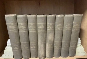Vintage Books 1800s The Century Dictionary And Cyclopedia 1897 RARE Vol 1-8 - Bild 1 von 19