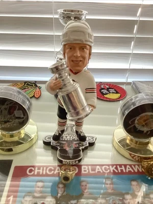 MARIAN HOSSA STANLEY CUP CHAMPIONSHIP BOBBLEHEAD  - Image 1 of 3
