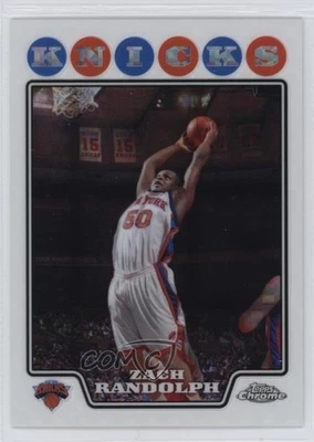 2008-09 Topps Chrome X-Fractor /288 Zach Randolph #38 - Image 1 of 2