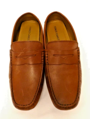 Vince Camuto Men's Moccasins size 10M brown - Image 1 of 4