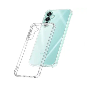 Clear Case For Samsung A15 Shockproof Silicone Rubber TPU Gel Cover - Picture 1 of 1