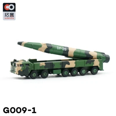 XCARTOYS 1/100 Scale Dongfeng 26 missile launcher Diecast Car Model Collection  - Image 1 of 4