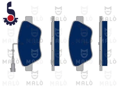 KIT PASTIGLIE ANTERIORI PATTINI FIAT IDEA (350) 1.2 16V / 1.3 MULTIJET / 1.4 16V - Immagine 1 di 4