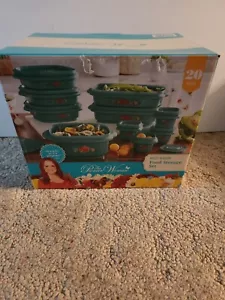 Brand New Pioneer Woman 20 Piece Breezy Blossom Food Storage Set MIB!!! - Picture 1 of 3