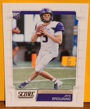 2019 Jake Browning Rookie Card SCORE #416 - Huskies/Bengals
