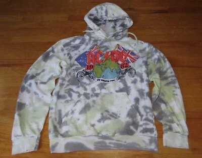 Retro 1982 AC DC FOR THOSE ABOUT TO ROCK Concert Tour SM Sweatshirt ANGUS YOUNG - Image 1 of 4