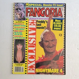 Fangoria  77 Nightmare on Elm Street 4 Halloween Elvira Horror !! - Imagen 1 de 13