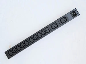 APC AP9559 Rack PDU Basic 1U 16A, 10xC13 & 2xC19 Power Strip Rack Power - Picture 1 of 14
