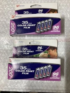 Walgreens 35mm Color 200 Print Film 168 Expo 7 Rollen Ablaufdatum 2012 Sammlerstücke - Bild 1 von 2