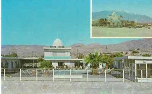 Desert Hot Springs CA "White House Mineral Spa-Tel" Motel Postcard California - Picture 1 of 1