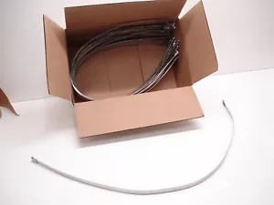 40 NUEVAS CORREAS DE TANQUE DE ACERO INOXIDABLE NASCAR 38,5" DE LARGO 12,5 o TANQUES DE ACEITE DE SUMIDERO SECO - Imagen 1 de 7