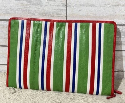 Balenciaga Clutch Bag Bazaar Leather pocket Multi-Color Unisex Fashion Goods - Image 1 of 4