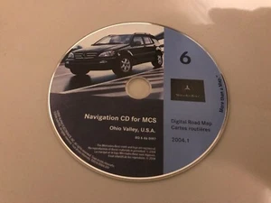 2000 01 02 Mercedes ML320 ML430 ML500 Navigation CD 6 Ohio Valley USA 2004.1  - Picture 1 of 2