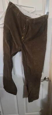 Pantalón pana marrón craft & barrow talla 34/30 Foto 1 de 4