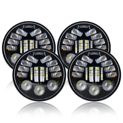 Faros LED 4 piezas 5 3/4" 5,75 altos/bajos para Oldsmobile 442 98 F85 Cutlass Foto 1 de 4