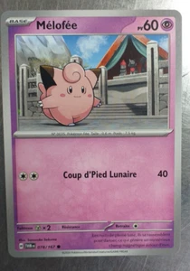 Carte Pokémon Masquerade Crépusculaire Mélofée 078/167 - Picture 1 of 1