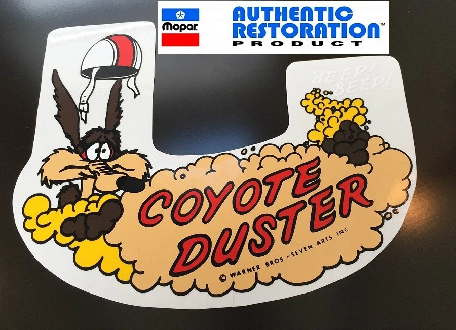 Fits 1969-70 Plymouth Road Runner Coyote Duster Air Cleaner Decal 69 70 Mopar - Image 1 of 1