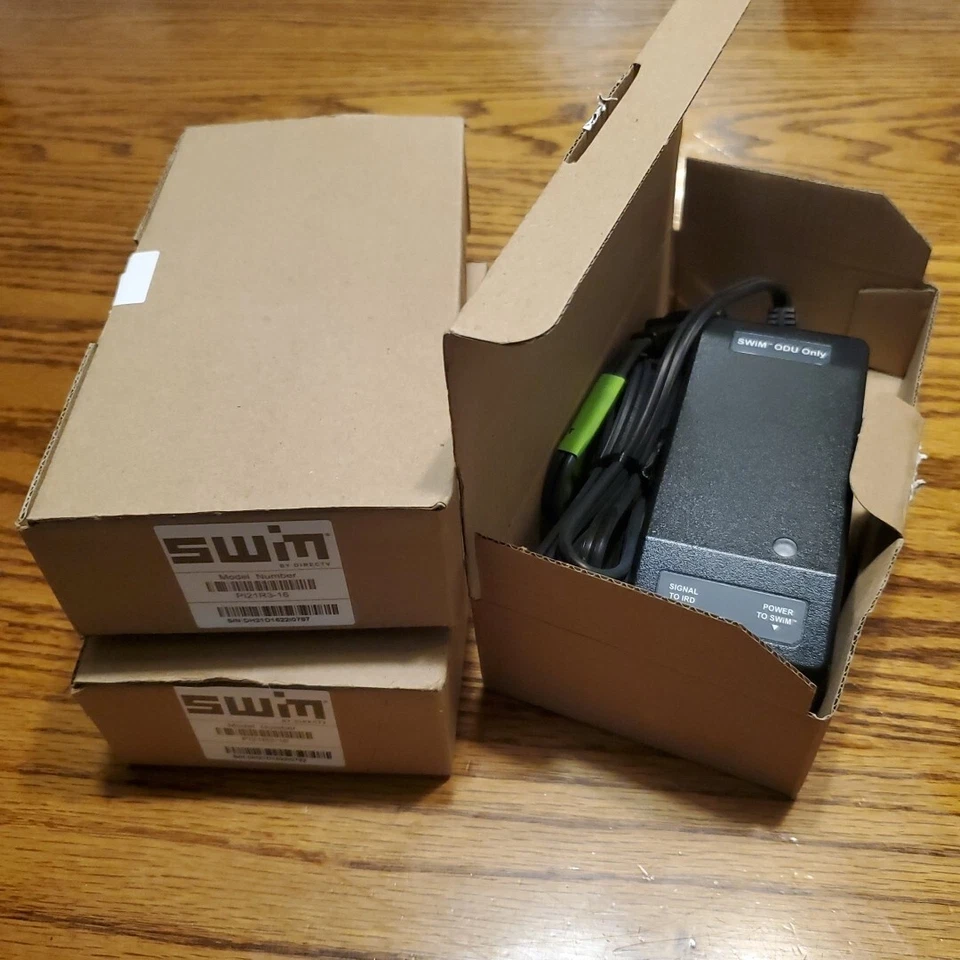 NEW DIRECTV SWIM Power Inserter PI21R3-16 120V .6A 60Hz 21V 1.2A 25.2W  QTY= 3 - Image 1 of 3