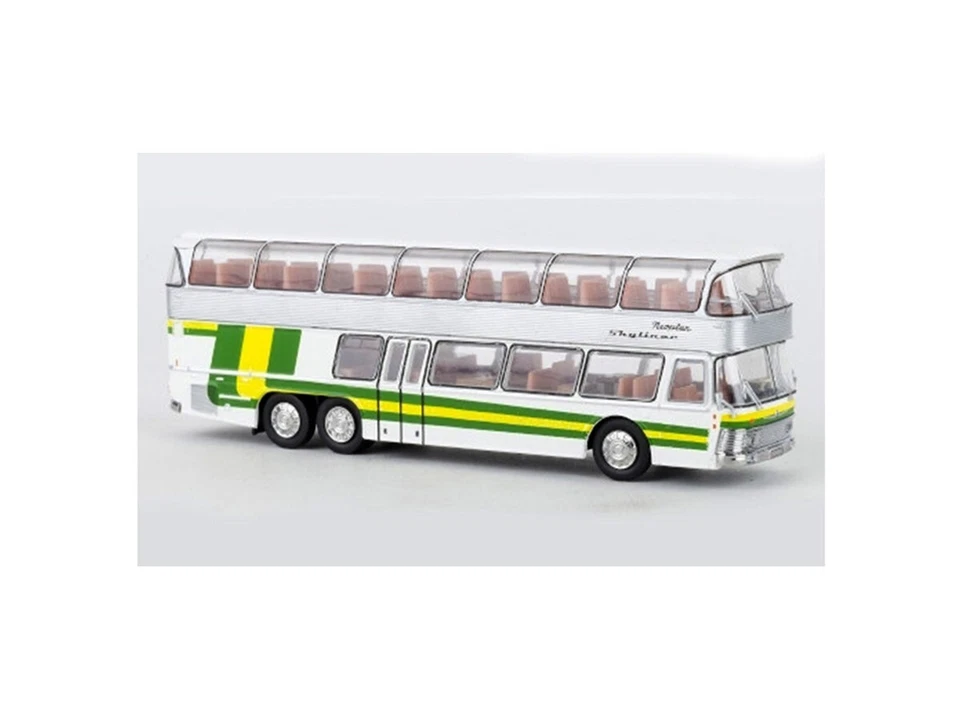 BREKINA 58291 H0 Neoplan NH 22 DD, argento/verde - Immagine 1 di 1