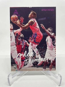 2019-20 Panini Chronicles Luminance Sekou Doumbouya Rookie RC Pink #153 - Picture 1 of 2