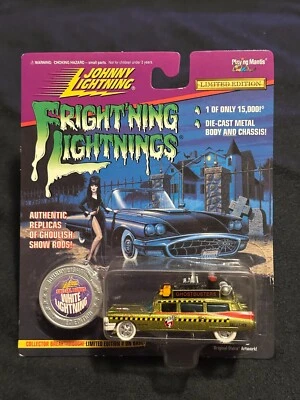Johnny Lightning Frightning Lightnings Ghostbusters Ecto-1 White Lightning - New - Image 1 of 4