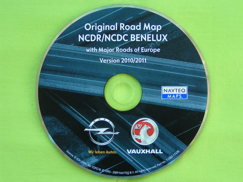 CD NAVIGATION OPEL NCDC NCDR BENELUX 2011 ZAFIRA ASTRA CORSA VECTRA VIVARO COMBO - Bild 1 von 1