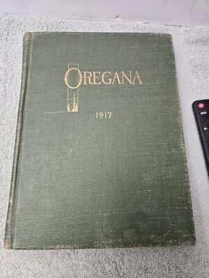 Anuario de la Universidad de Oregón 1917, Orégana, Eugene Oregon Foto 1 de 4