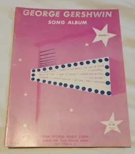 GEORGE GERSHWIN SONG ALBUM Songbook Sheet Music Vintage 1952 Collection Songs - Picture 1 of 9