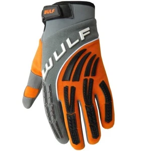 Kids Childrens Quad Wulf Wulfsport MX Motorcross Shadow Gloves Orange - Picture 1 of 1