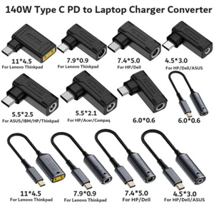 5-15x 140W 5A PD Laptop Charger Type USB-C Wall Adapter for Lenovo/Dell/Asus - Picture 1 of 28