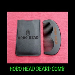 HOBO HEAD beard comb with pouch - Picture 1 of 1