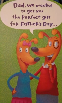 Tri-fold Funny Father's Day Card F65 - Image 1 of 3