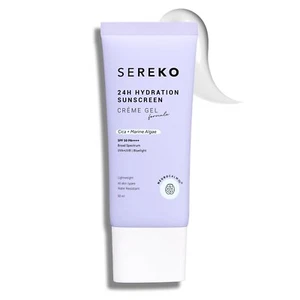 Sunscreen SPF50 PA++++Crème Gel with Zero White Cast Hydrating For All Skin Type - Picture 1 of 9