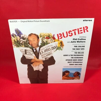 PHIL COLLINS VARIOUS Buster 1988 UK Vinyl  LP  Sonny & Cher film soundtrack ~~~ - Image 1 of 4